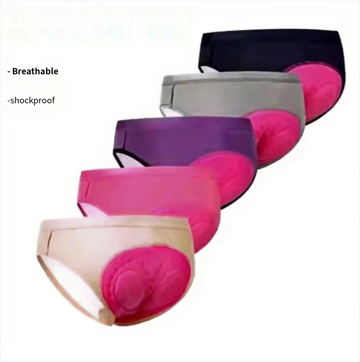 

Профессиональное нижнее белье для верховой езды для начинающих, с амортизацией и защитой от ударов, конные трусы