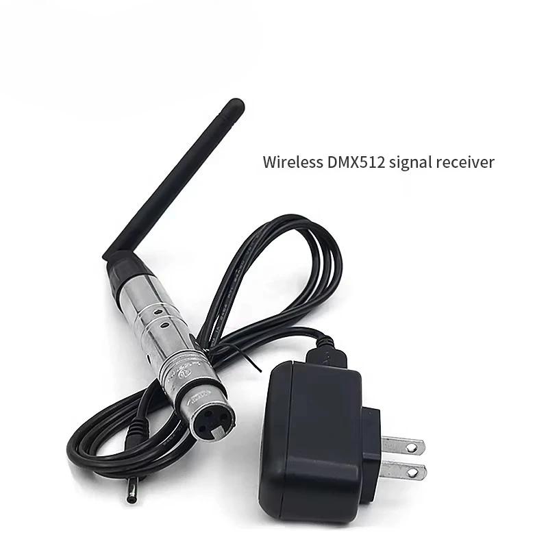 

Wireless Dmx512 Signal Transmitter and Receiver Stage Lighting 2.4g 3-Pin Xlr Connector dj Light Emitting Diode Receiver
