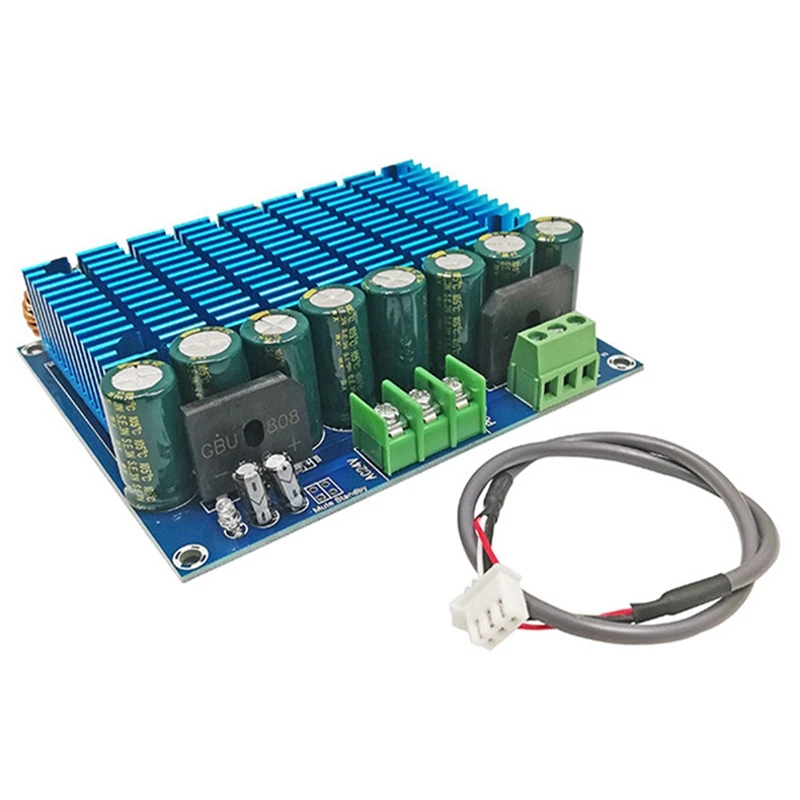 

XH-M252 TDA8954TH Dual-Chip Class D Digital Power Amplifier Board 2.0 Dual-Channel 2X420W Super Power