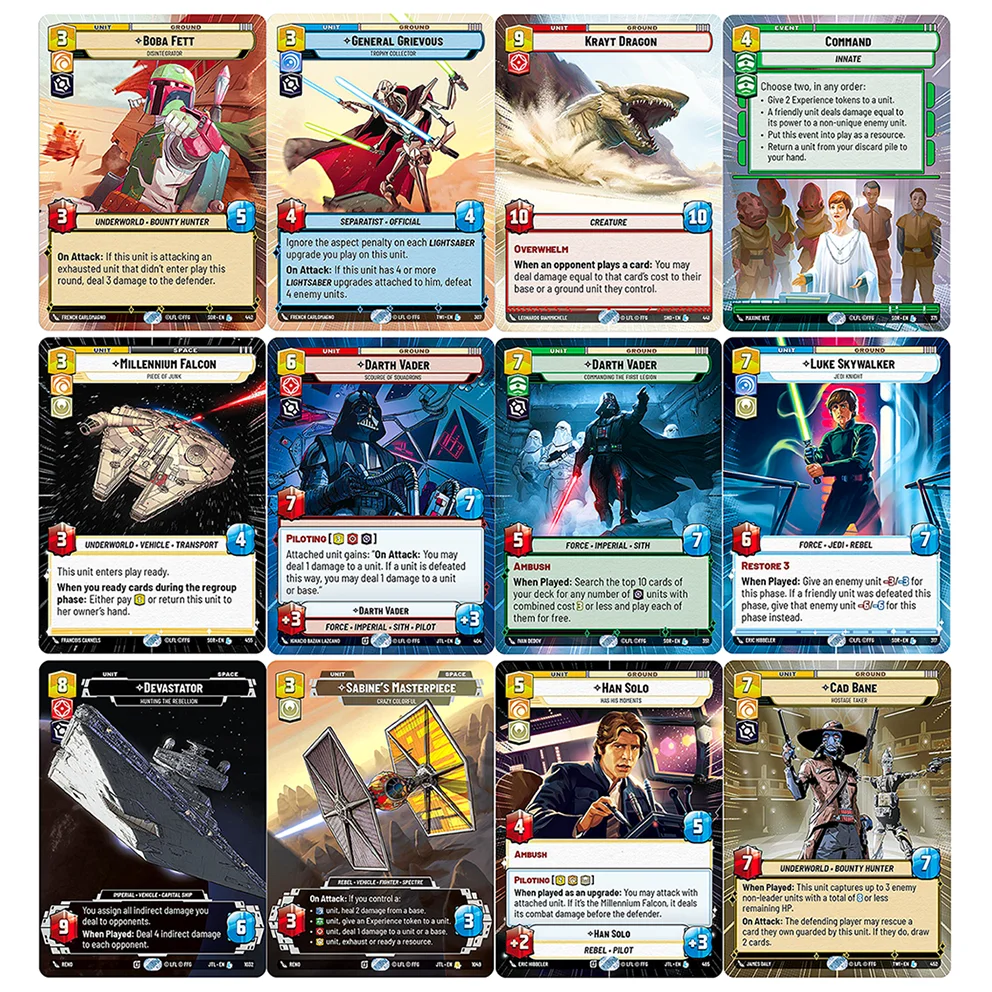 

SWUDB Regular Card Spark of Rebellion Twilight of the Republic Legendary Card Millennium Devastator TCG Game Card For Toygifts