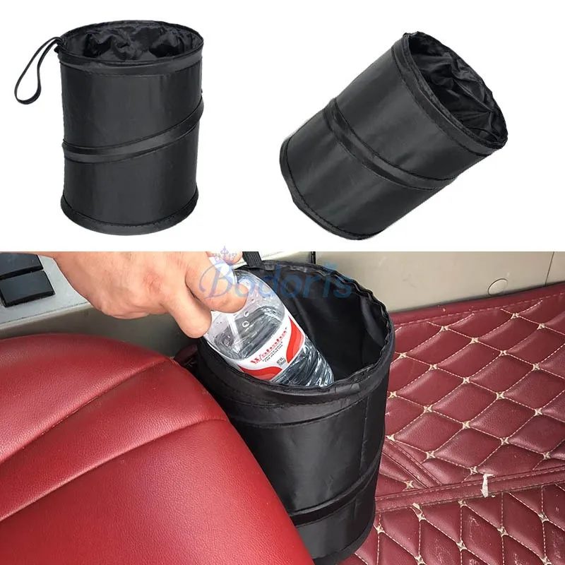 

Interior Foldable Trash Bin Trash Can For Jeep Renegade 2015 2016 2017 2018 2019-2024 Console Storage Box Bucket Car Oganizer