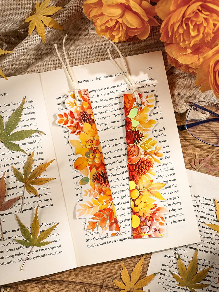 12packs/LOT Autumn Impression series cute lovely creative decoration DIY PET stickers