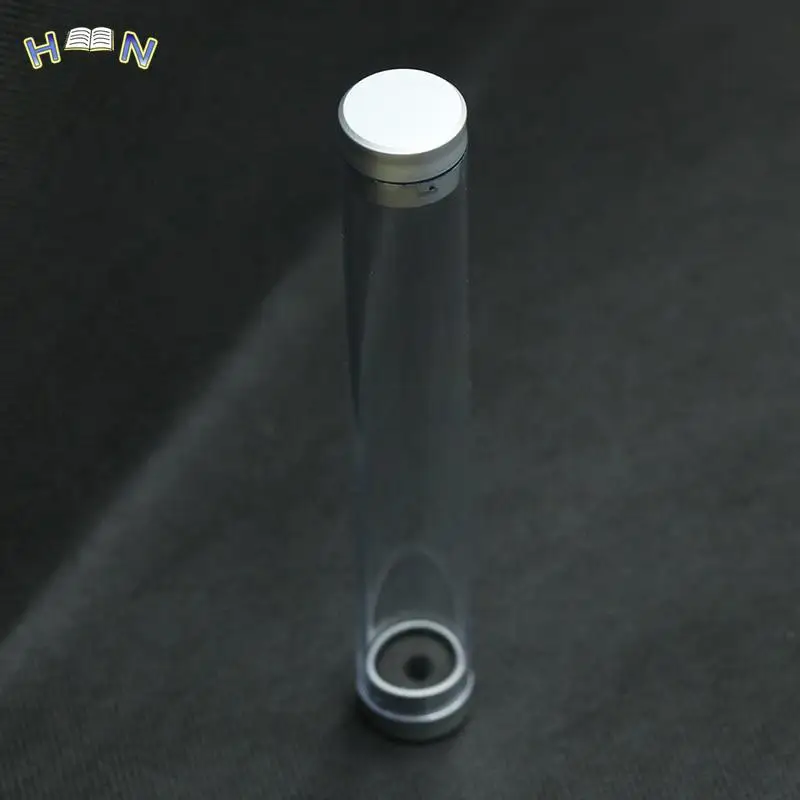 1pcs Transparent Cylinder Case Pen Storage Box Stationery Organizer School Office Supplies Pencil Box