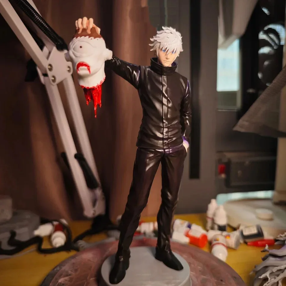 19 CM Anime Jujutsu Kaisen Figur Staffel 2 FIGURIZMα Satoru Gojo Awakening Fliegen Modell Spielzeug Geschenk Sammlung Action Figur PVC