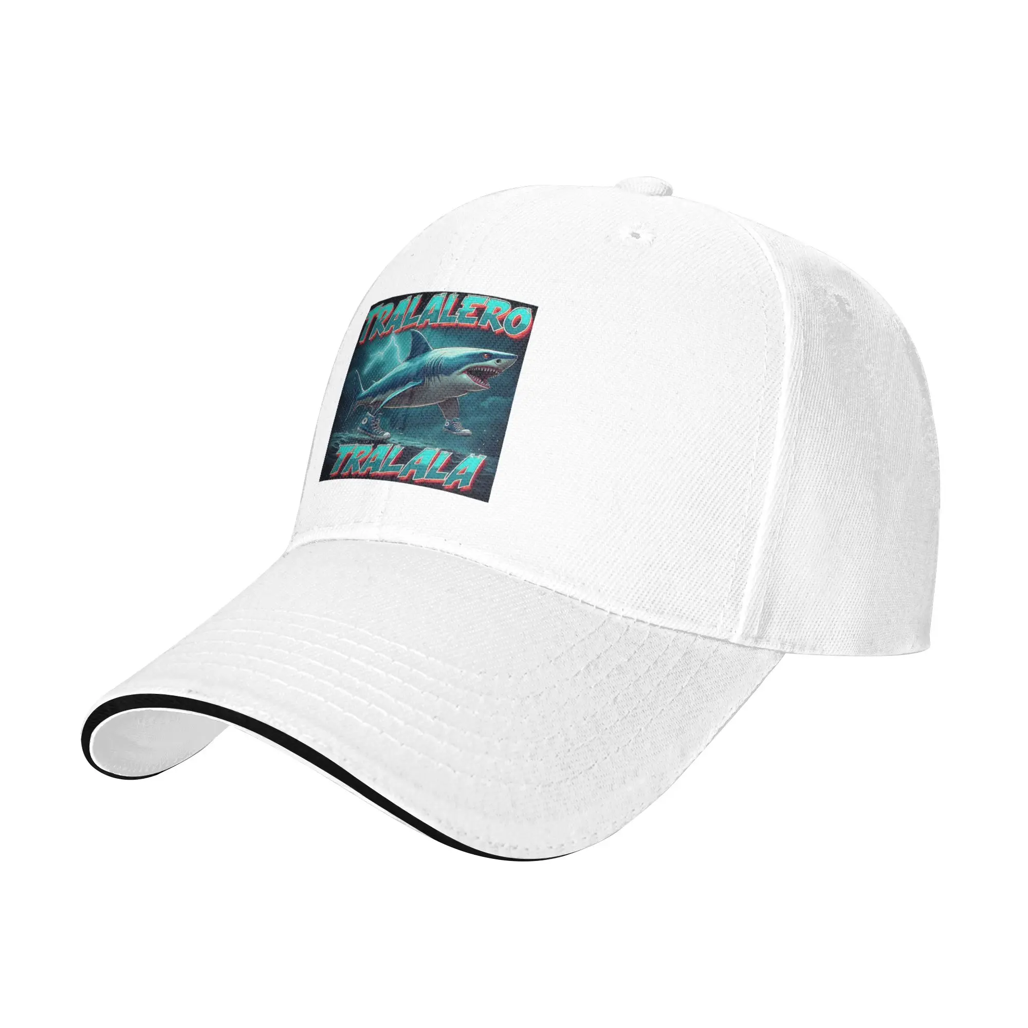 Tralalero Tralala Bootleg Brainrot Cap Fashion Baseball Caps Adjustable Hat Hip Hop Summer Unisex Baseball Hats Customizable