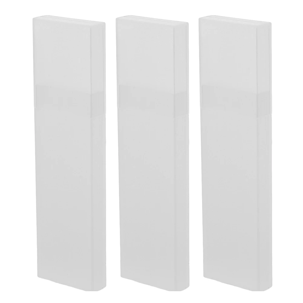 

3pcs Tongue Case Portable Travel Tongue Scraper Holder Lightweight Scratch-Resistant Organizer For Outdoor Use Scraper Storage