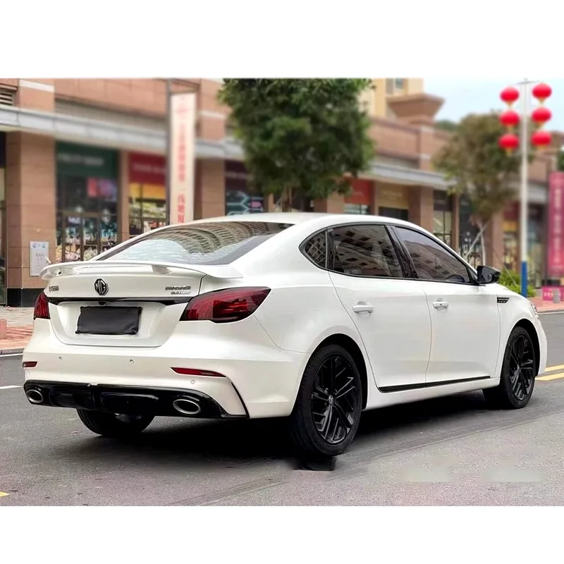 MG 6 Spoiler for Morris Garages 5 2020 To 2023 Universal Rear Wing Black Tail Fin Accessories