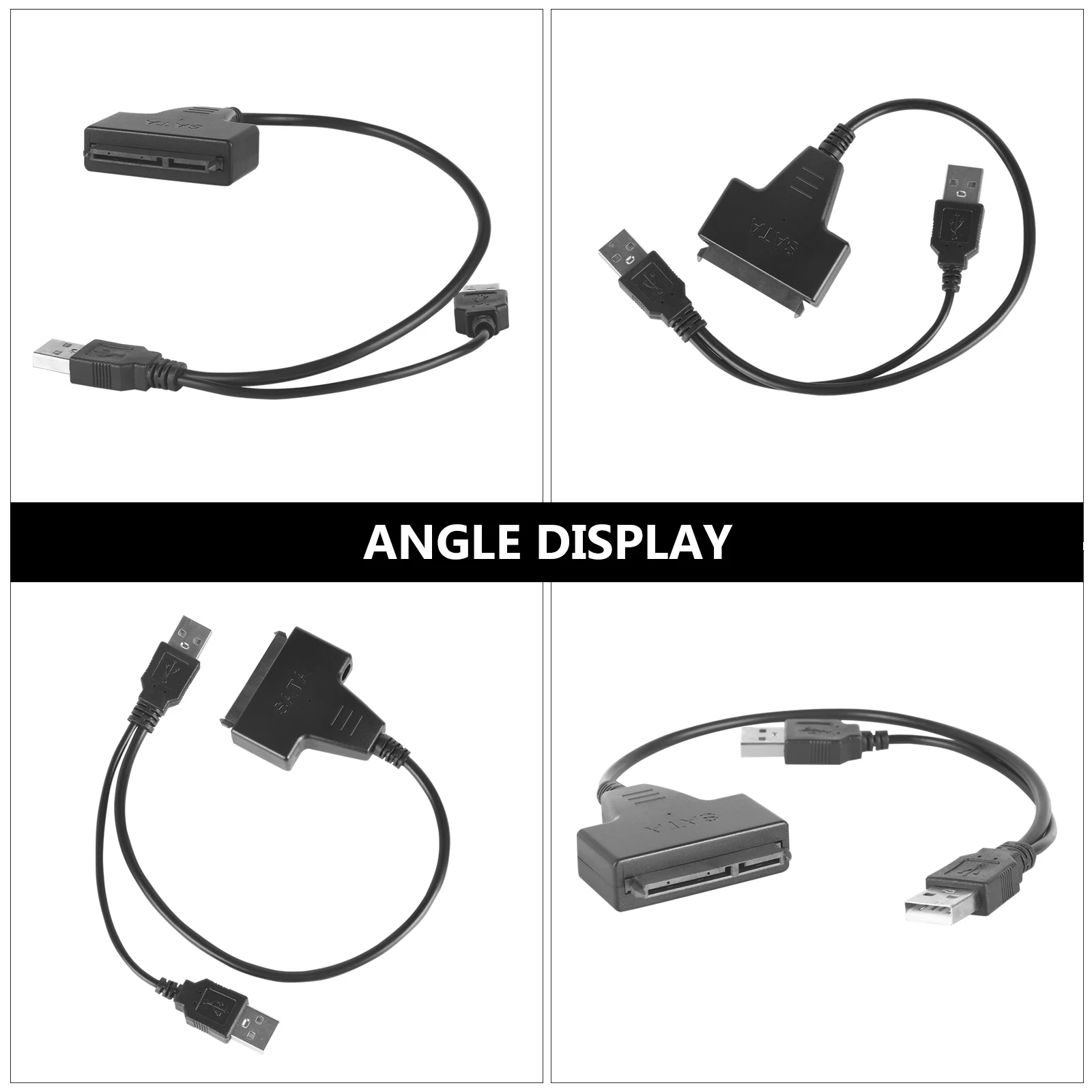 

Usb To Data Line 2.5-Inch Hard Drive Converter 7+15 Pin High Speed 7200Rpm Support Dual Usb Interface External Hard Disk