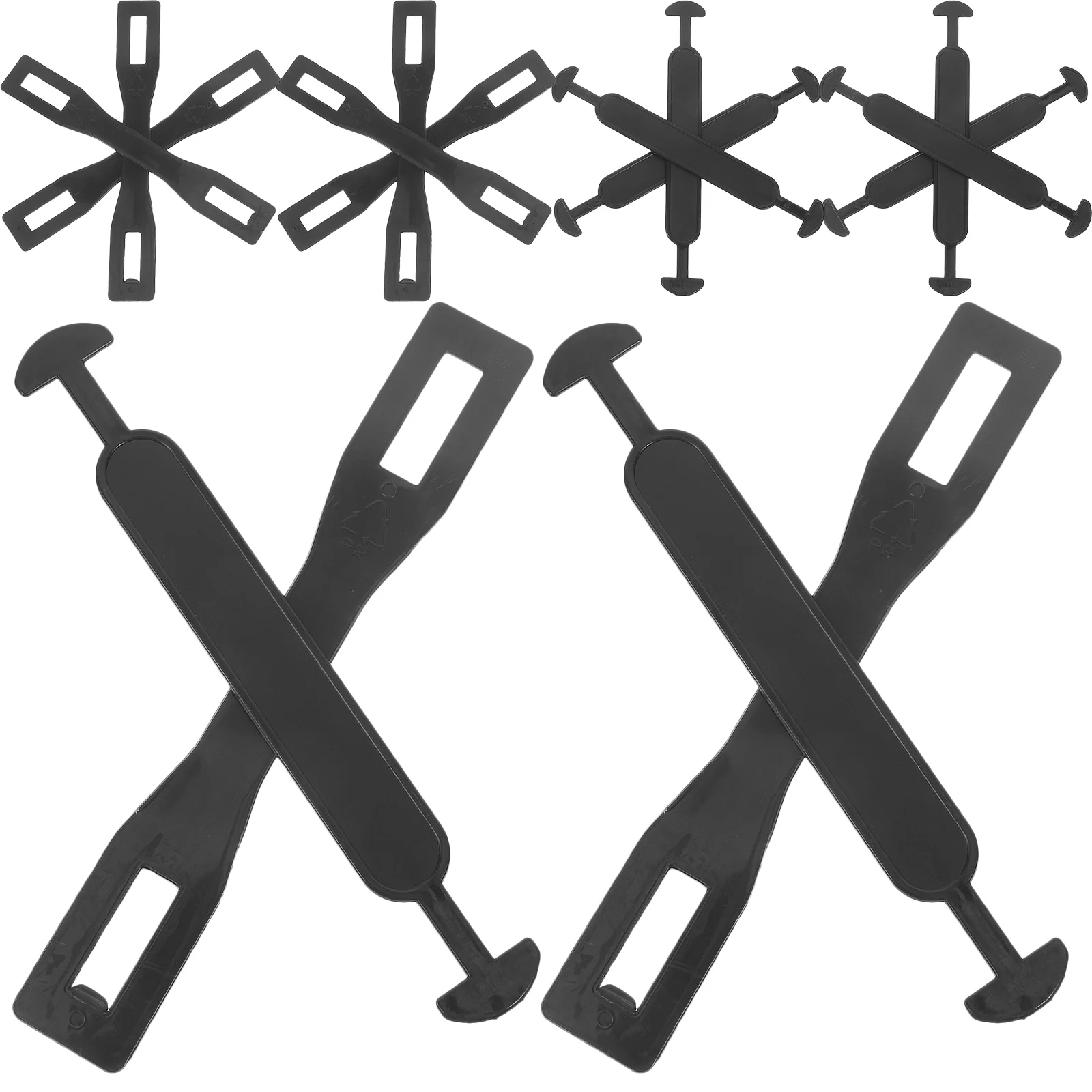 100 Sets Carton Handle Plastic Grab Milk Handles Lifting Cardboard Boxes Replacement DIY Shipping