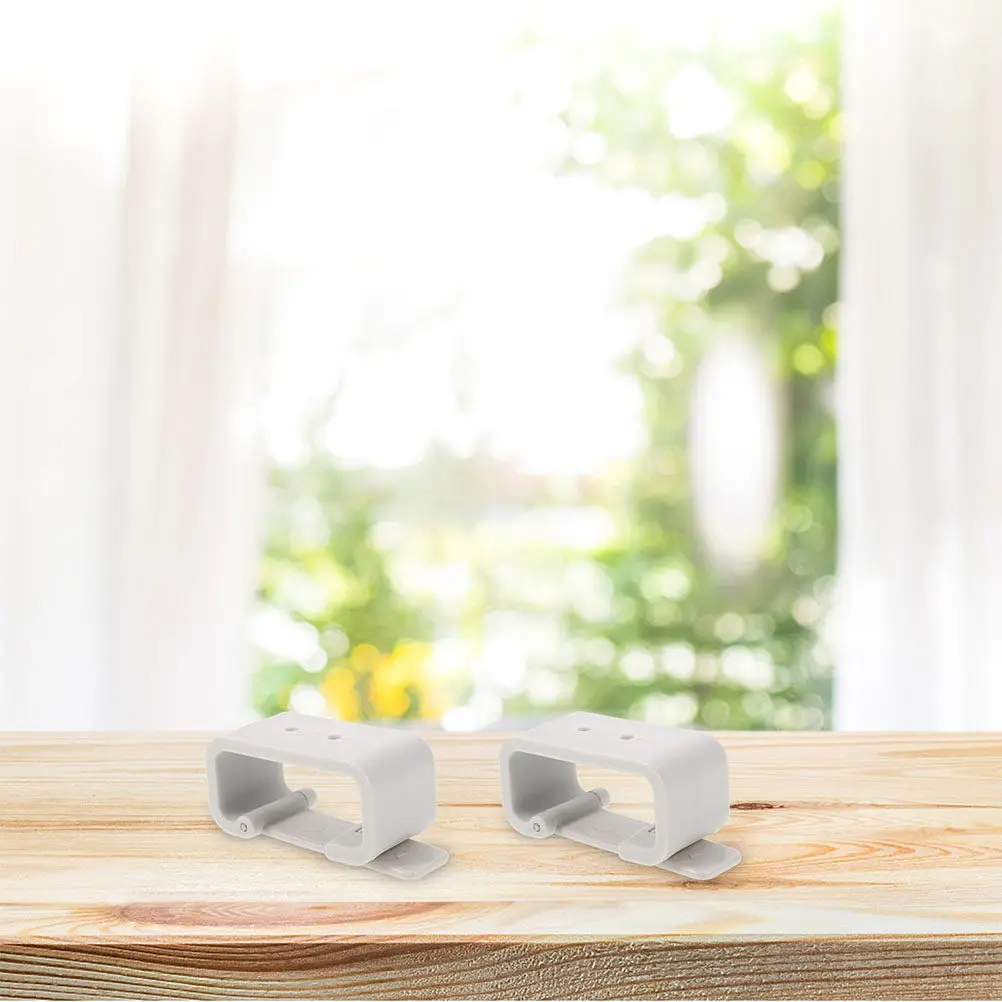 

2 шт. Зажимы для штор для автодомов, легкая установка, надежная фиксация для штор, душевых занавесок, аксессуары для интерьера автодомов, держатели для штор