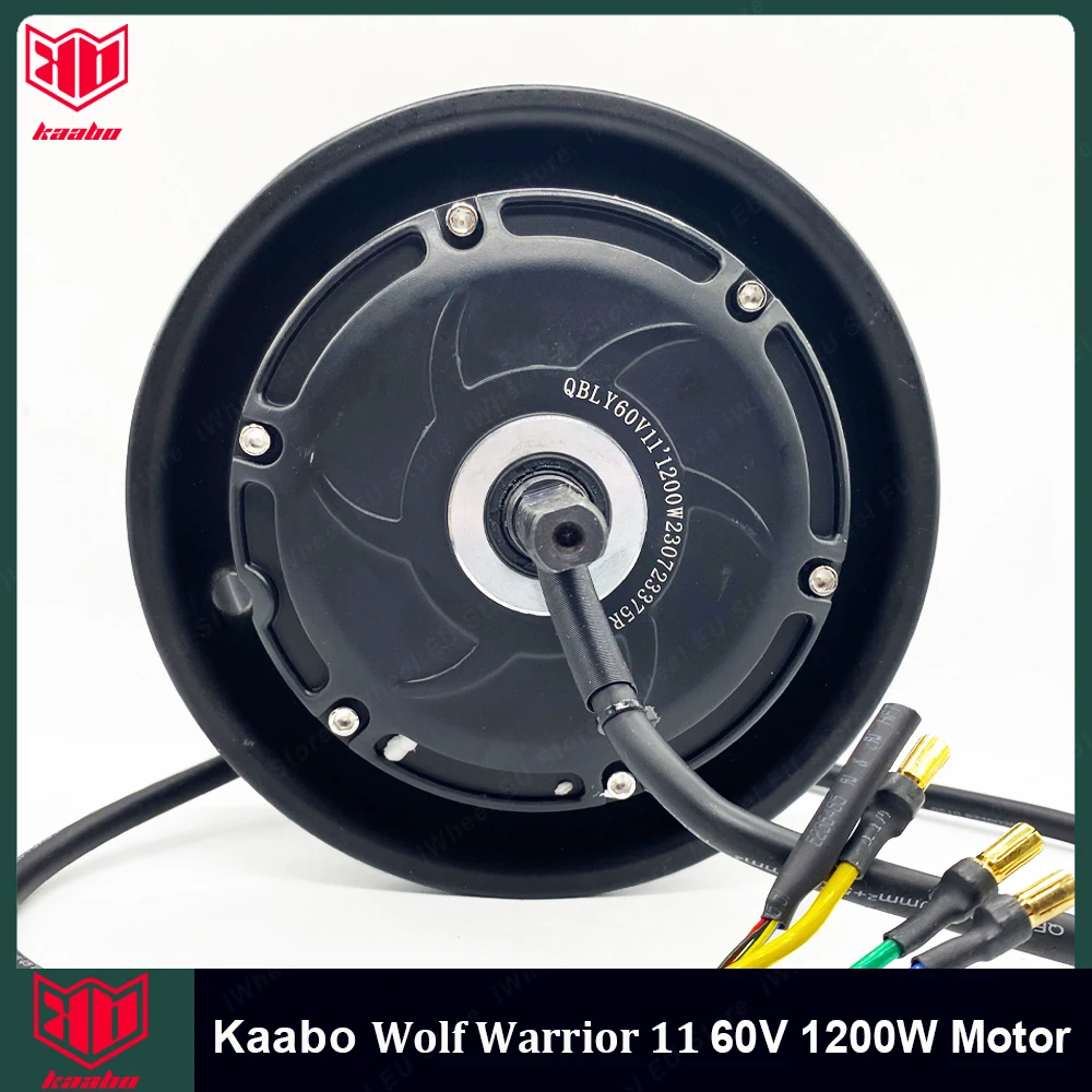 Original Kaabo 60V 1200W Motor 11inch 60V 1200W Motor for Kaabo Wolf Warrior 11 Kaabo Wolf Warrior GT Electric Scooter 11inch