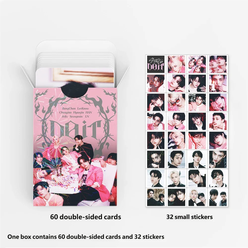 92 بطاقة نجمة StrayKids' DO IT بطاقة صور خاصة جديدة LOMO بطاقة الديكور ملصقات الطرفية على skzoo