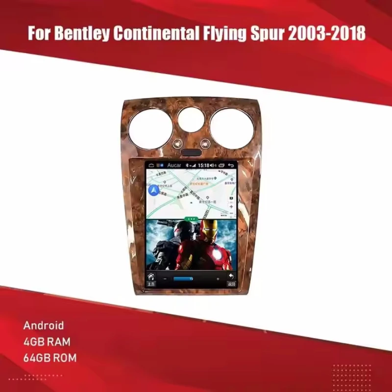 

Aotsr 12,1 "Android автомобильный видео DVD-плеер GPS навигация автомобильный радиоприемник авто электроника для Bentley Continental Flying Spur 2003-2011