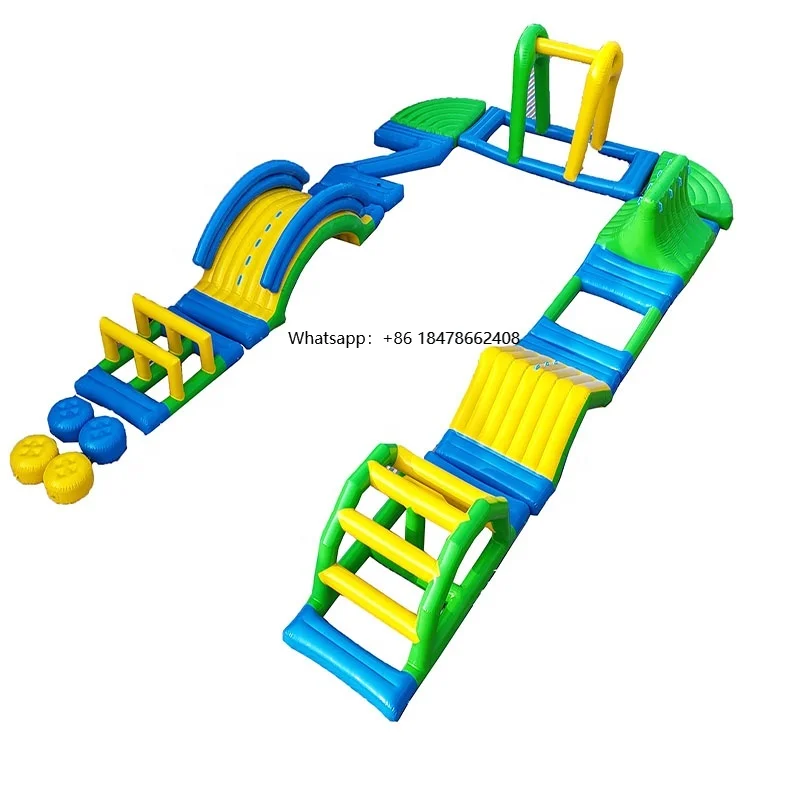 

Outdoor PVC Inflatable Water Obstacle Park Competitive Events Large Water Amusement Park Games Water Play Equipment