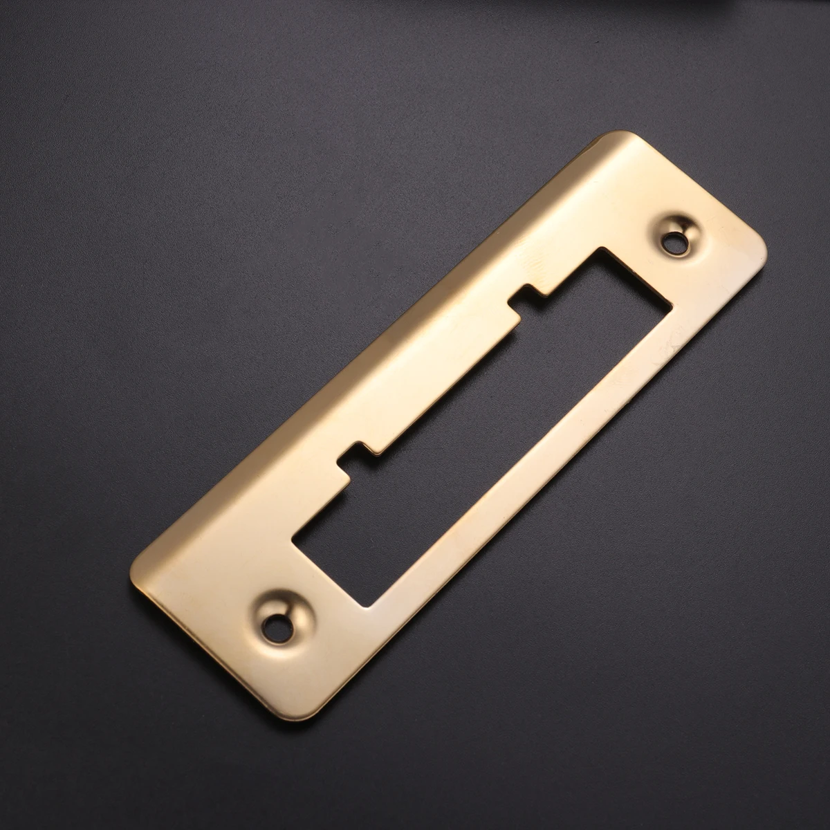 

Door Lock Plate Easy Installation Portable Useful Frame Stainless Steel Creative Guide