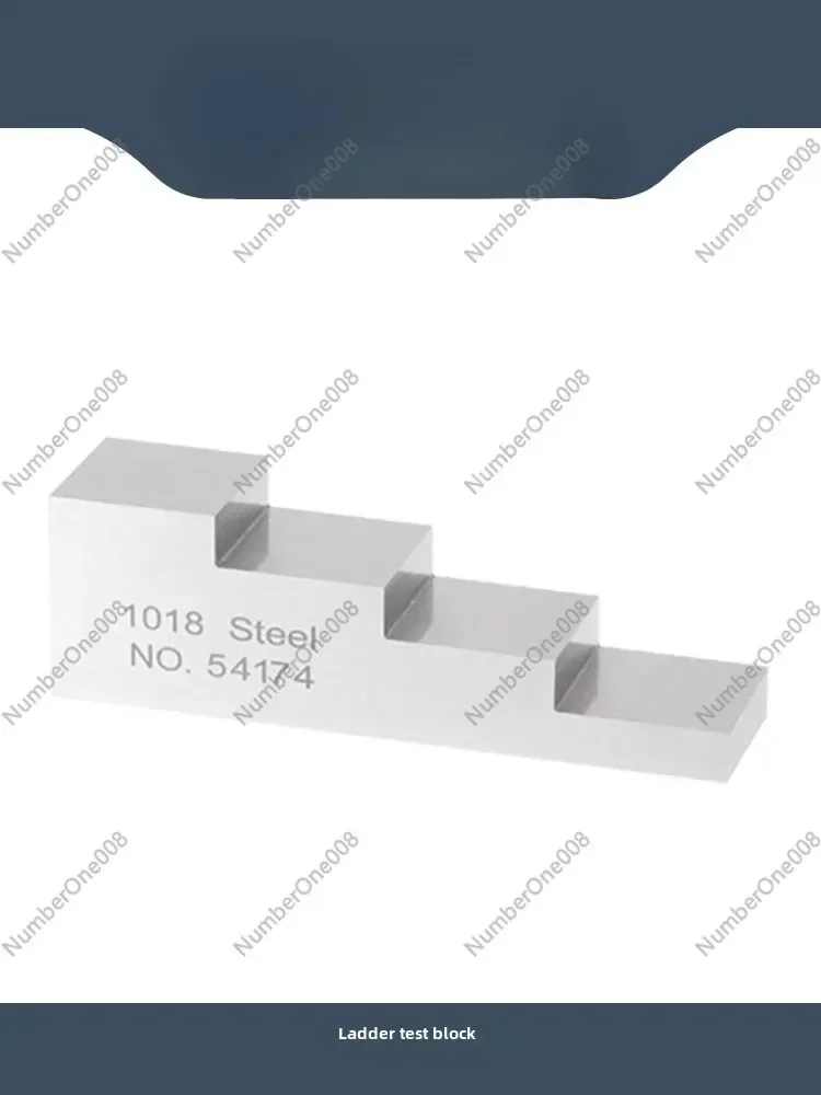 Ultrasonic Thickness Gauge 4 Four/5 Five-step Test Block, Carbon Steel/304 Stainless Steel/aluminum
