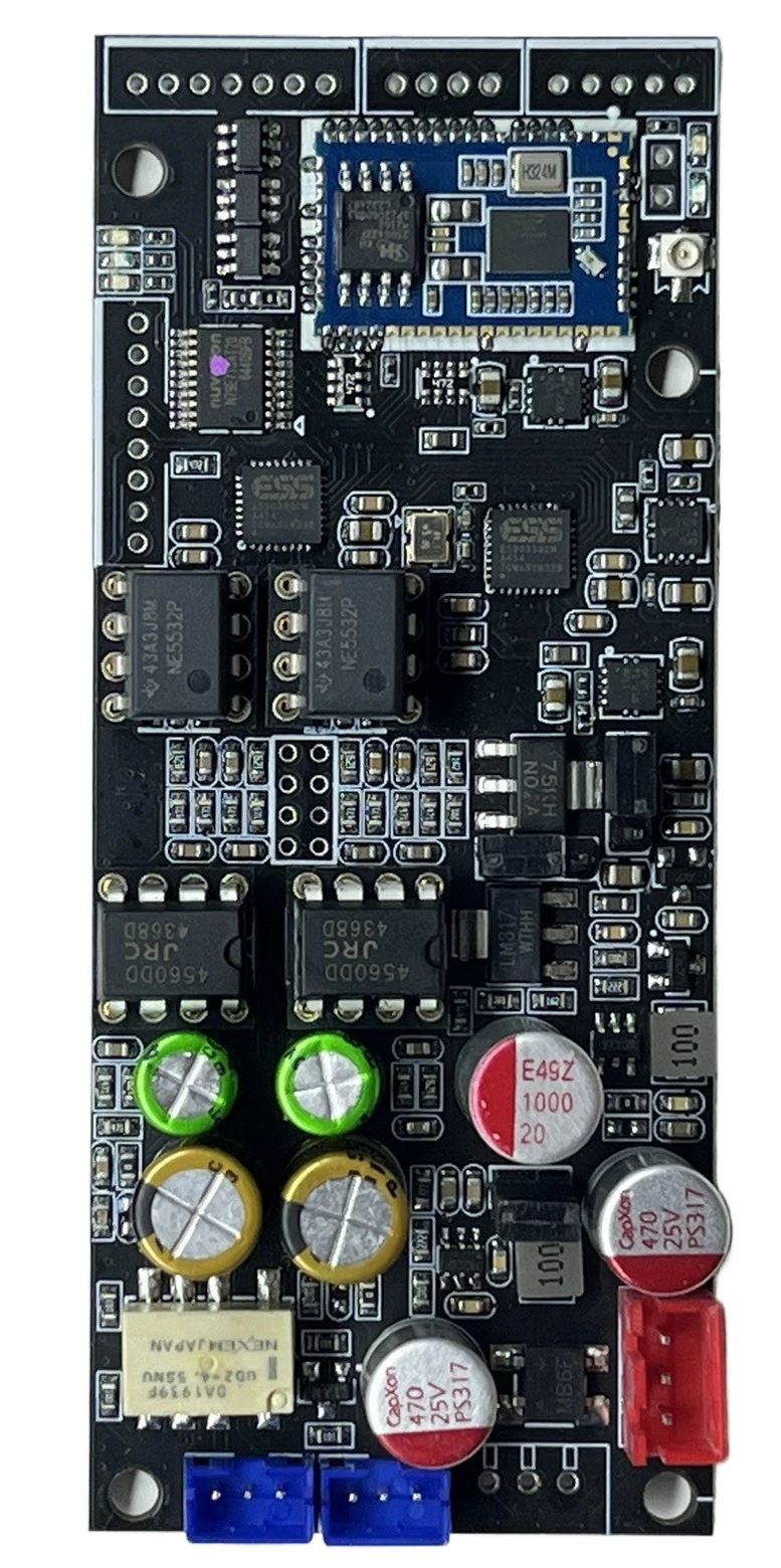 ES9039Q2M Bluetooth 5.4 QCC5181 I2S DSD Fiber Coaxial Input Decoding Board DAC