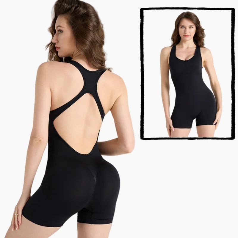 

Set Short Legging Women Gym Sport Sleeveless Suit Sportswear Fitness Yoga Wear Seamless Pant Clothing Workout Jumpsuit Woman