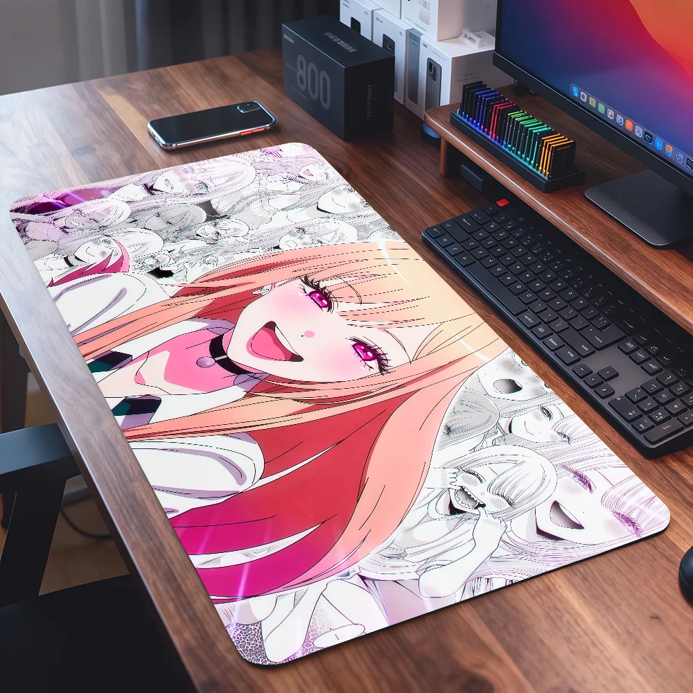 Marin Kitagawa Anime Mouse Pad For Office Gaming And Keyboards Non-Slip Large Waterproof