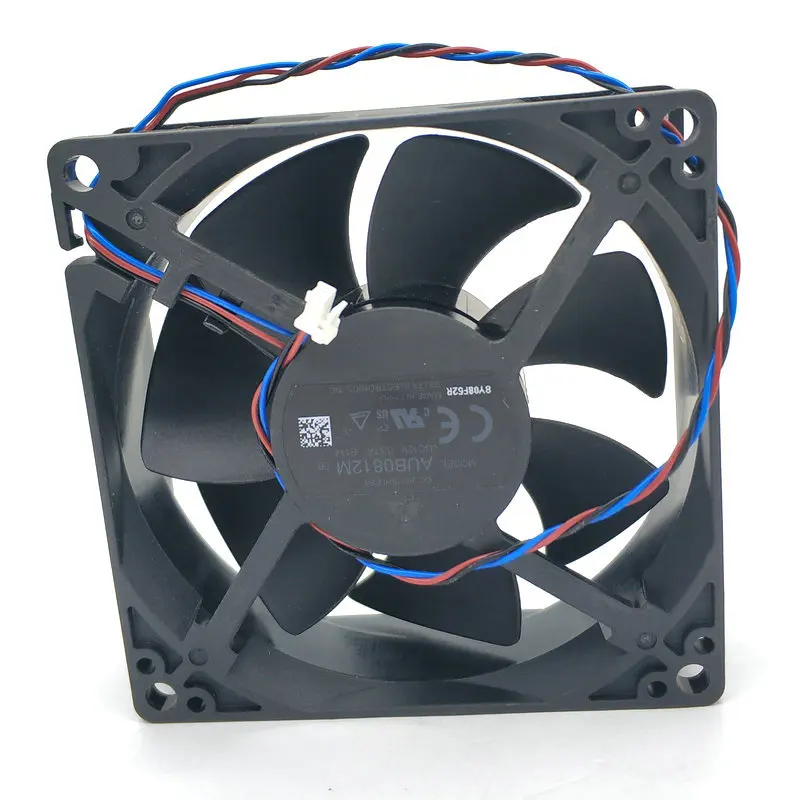 AUB0812M cooling fan 8025 12v 0.17A project cooler 80*80*25mm 8cm HZDO