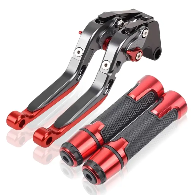 

For Honda CBR1000RR 2008-2019 CB1000R CBR1000RR-R 20-21 CBR600RR F5 07-21 Motorcycle Adjustable Brake Clutch Lever Handbar Grips