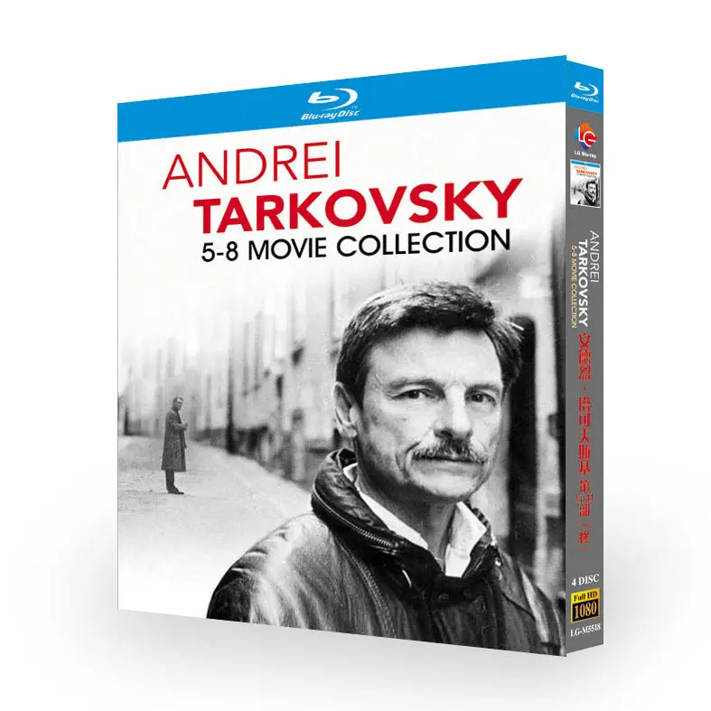 Colección de 5–8 Discos Blu-ray de Andrei Tarkovsky