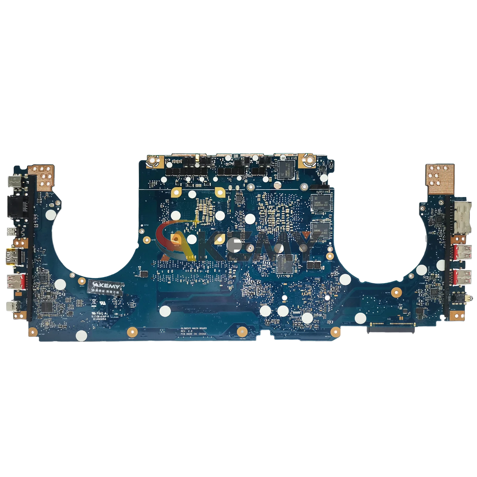 Placa base para ordenador portátil GL502VY para ASUS ROG Strix GL502V GL502VM GL502VMK placa base para portátil con CPU I5 I7 100% pruebas OK envío rápido