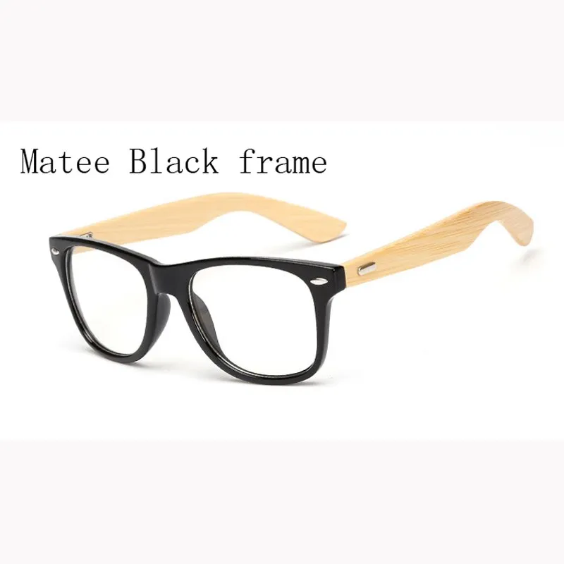 Classic Retro Lens Nerd wood Glasses frames Fashion brand designer Men Women Eyeglasses Optical Eyewear glasses for women men