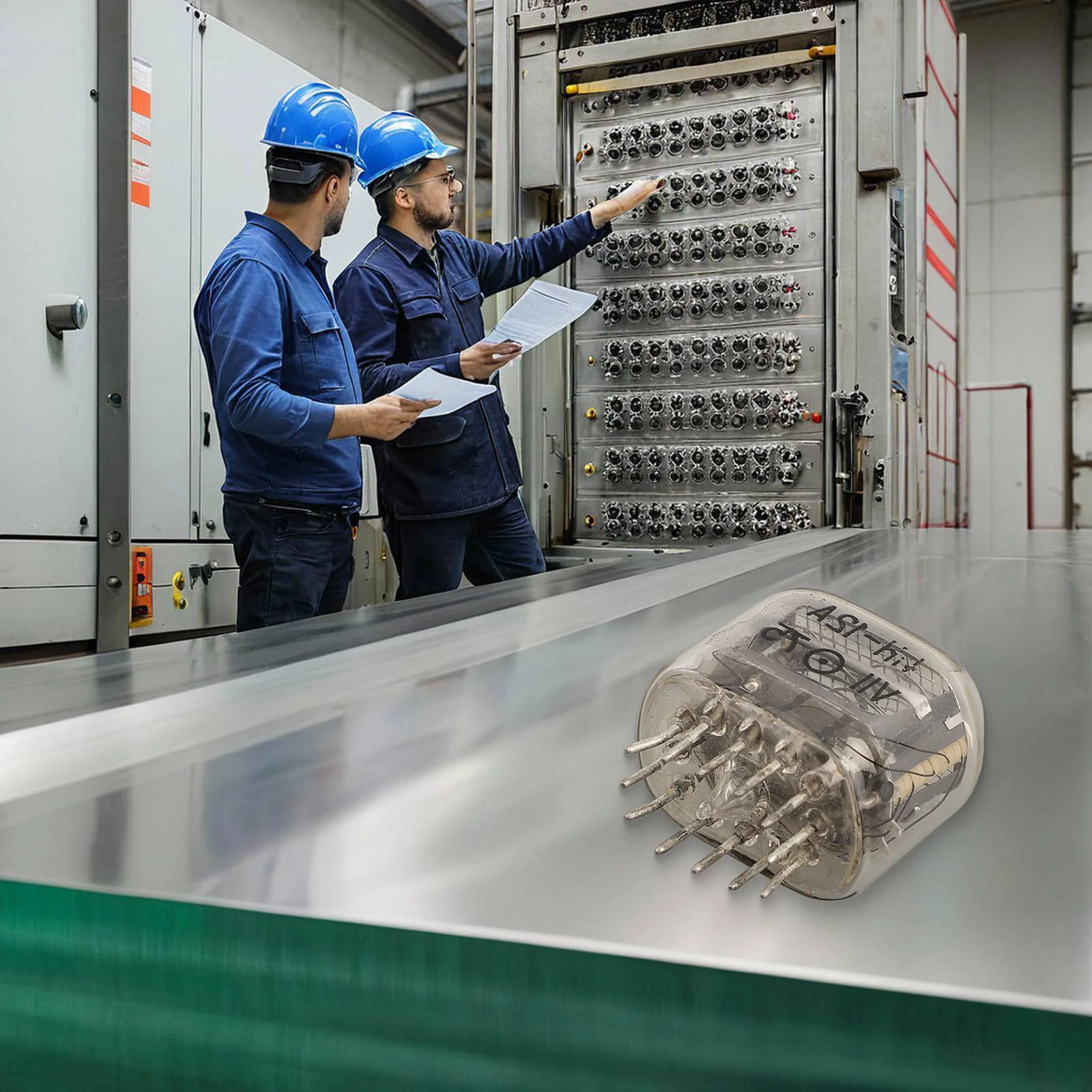 

Рабочий ток неонового газа, изготовленный из высококачественного комплекта часов, высокая надежность для комплекта часов, стекло, металл, часы в