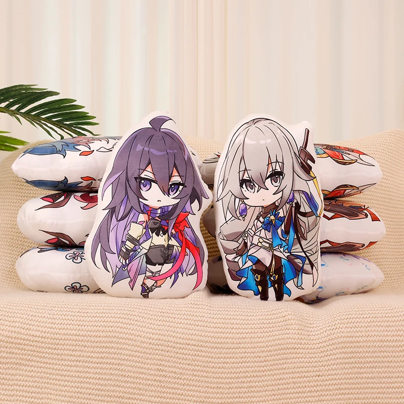 45cm Game Honkai: Star Rail Plush Figure Q Version Kafka Blade Jing Yuan Dan Heng Imbibitor Lunae Cute Plush Dolls Toy Kids Gift