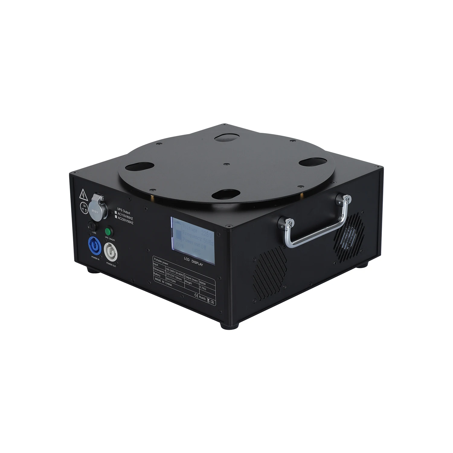 Rechargeable Cold Spark Machine With Cordless Battery Pack Jacket