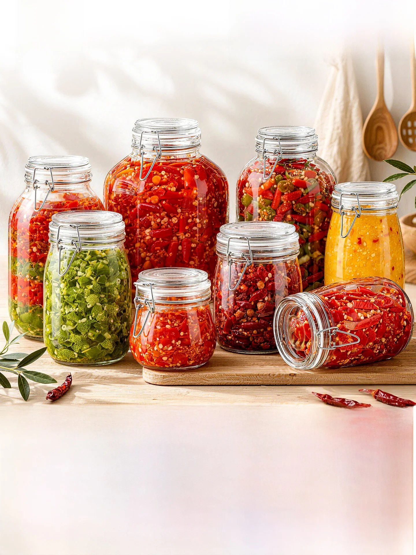 barattolo-di-vetro-sigillato-adatto-all’uso-alimentare-con-coperchio-a-scatto-contenitore-rinforzato-per-la-conservazione-di-alimenti-ideale-per-l’uso-domestico-per-conservare-olio-di-peperoncino-e-salse