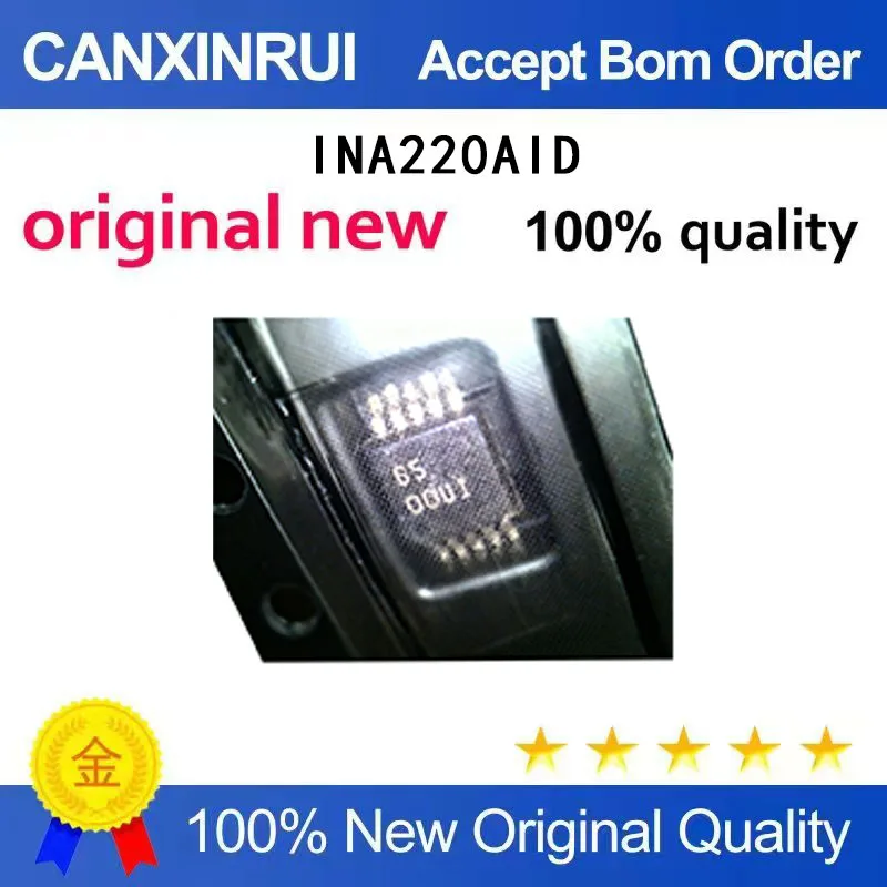 

(5-100 Pieces) Brand new original INA220AIDGSR INA220AID INA220 silk screen OOUI MSOP10 in stock