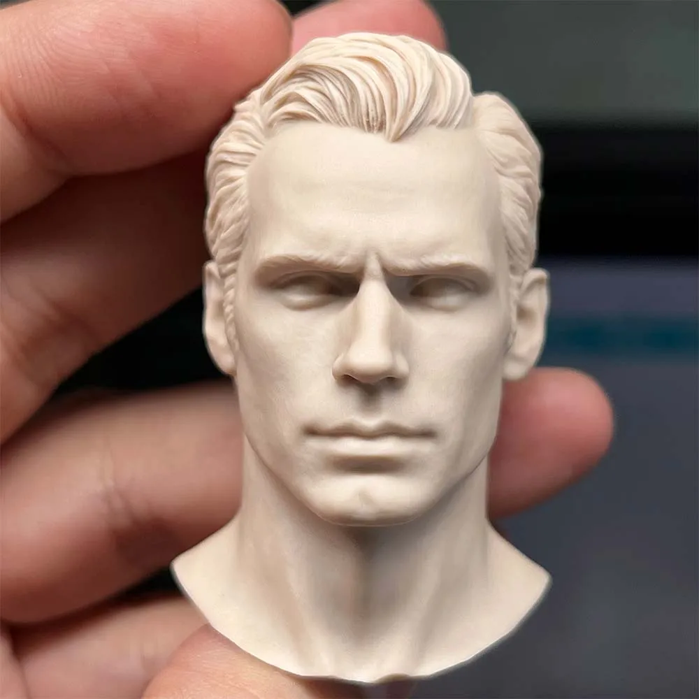 1/6 Scale  Henry Cavill Soldier Head Sculpture Anime Movie Actor   1:6 Toys Model Fit Action Figure Body