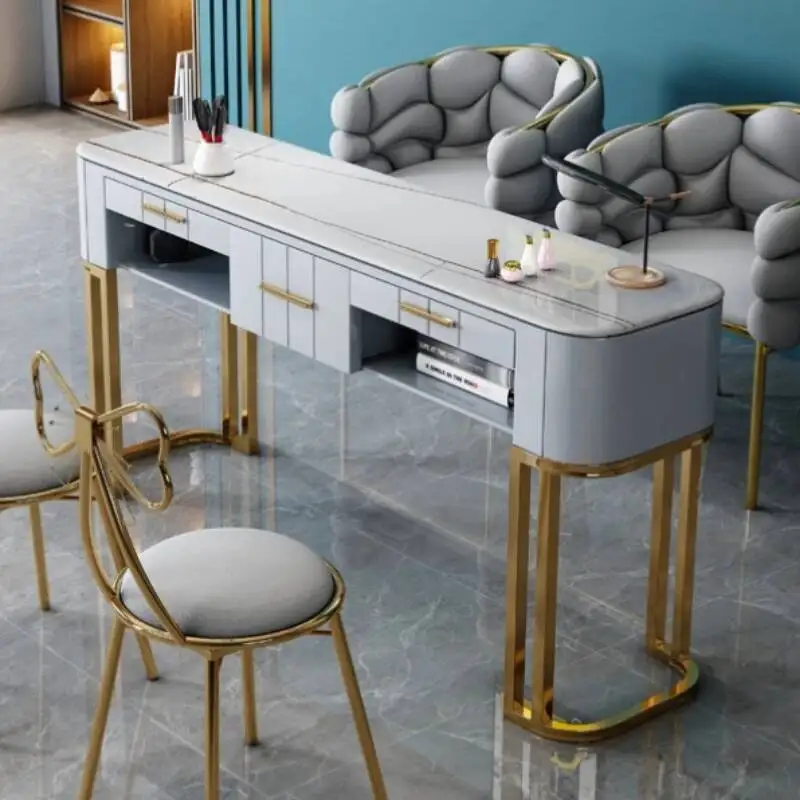 

Aesthetic Manicure Table Manicurist Professional Office Manicure Table Nail Prosthetic Mesa Manicura Salon Furnitur YN50MT