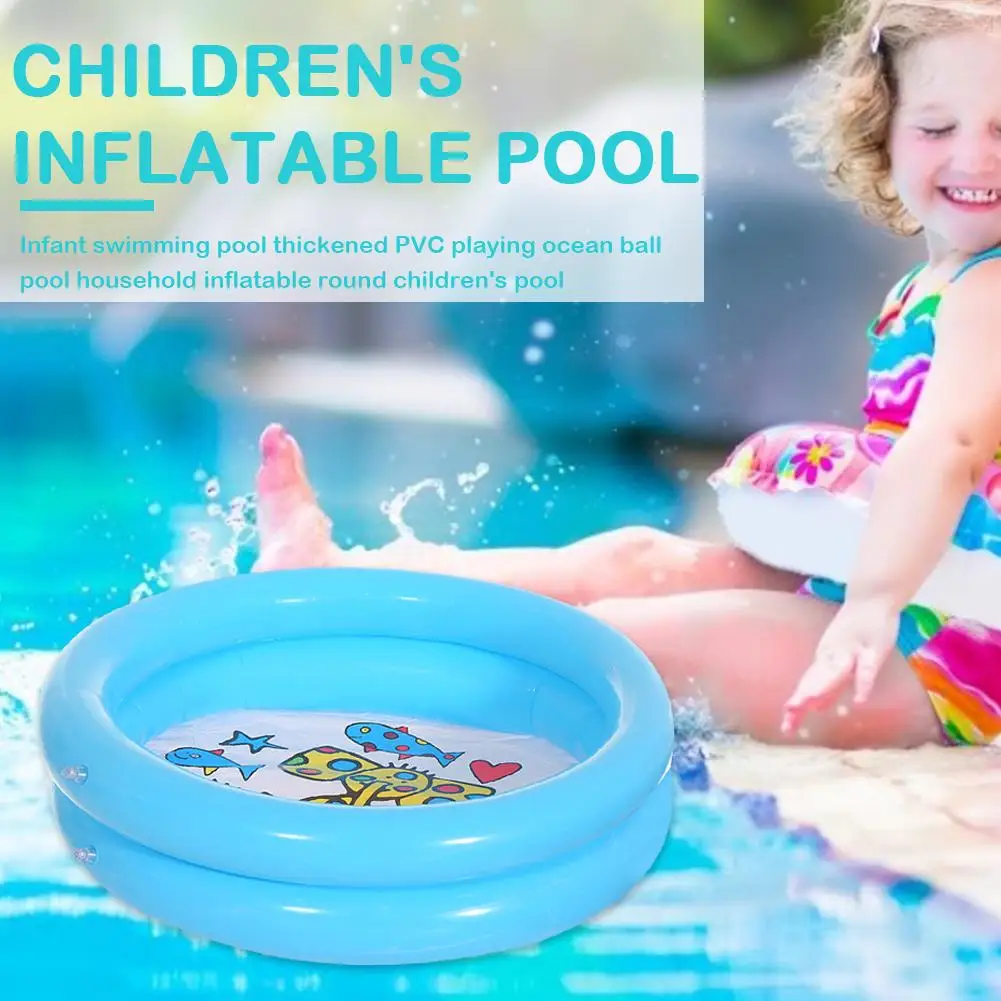 Children Inflatable Pool Baby Pool Baby Tub Harmless PVC Home Use Paddling Reservoir Inflatable Round Swimming Parts