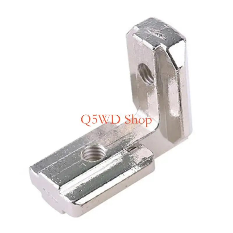 

Q5WD 10pcs Connectors L Brackets set for Industrial Frame Construction