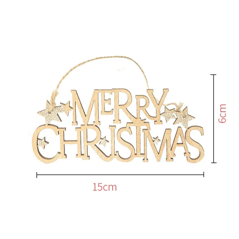 

Christmas Plush Decorations with Soft Fuzzy Balls and Hollow Wooden Star Sign for Tree Hanging and Holiday Ambiance