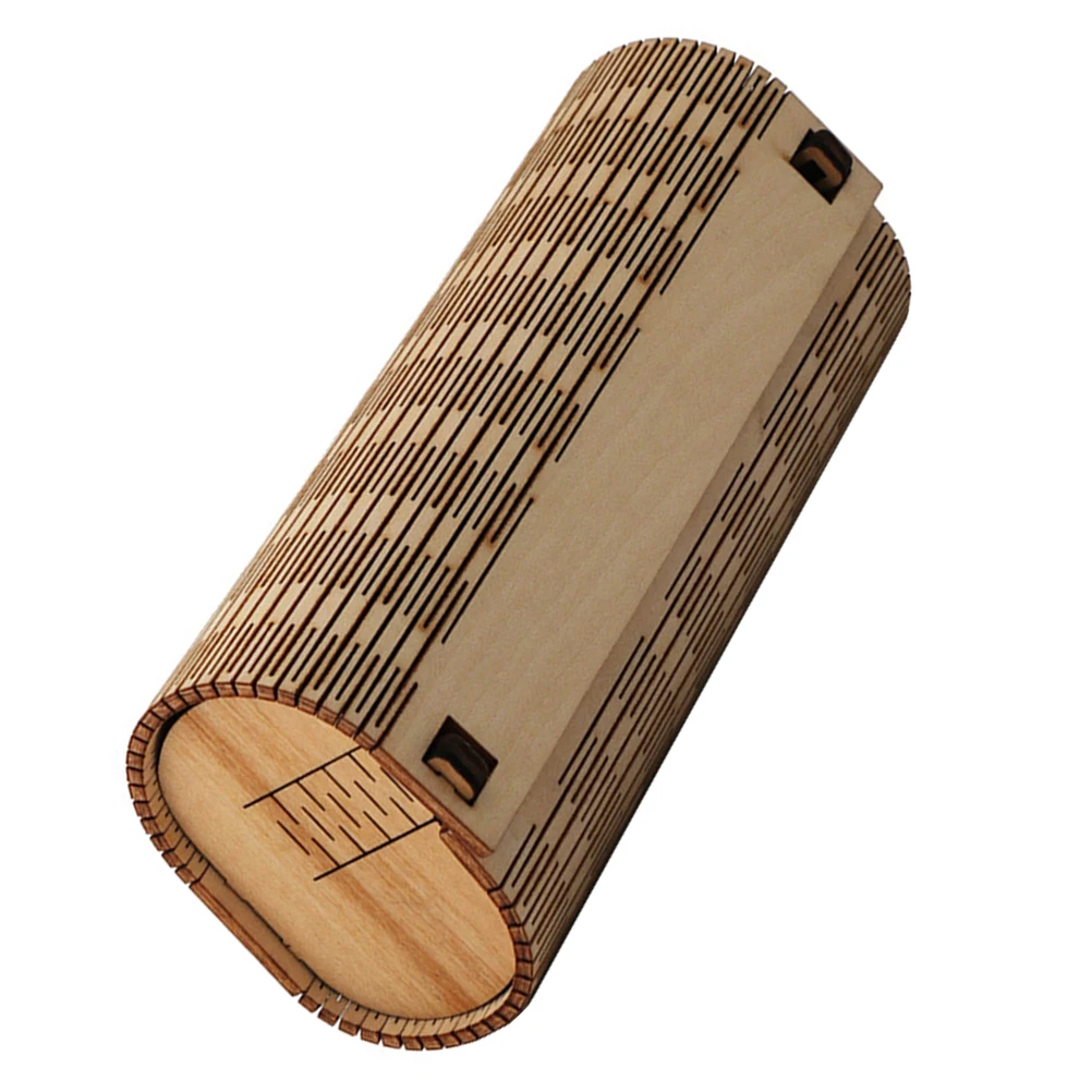 

Wooden Lining Glasses Box Eyeglass Container Case for Sunglasses Travel Storage Dust Proof Scratch Resistant Wooden Material