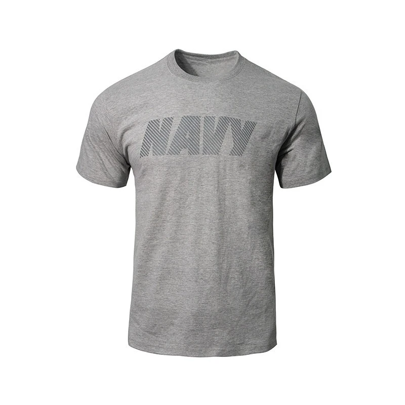 Sommer Herren Cool-Comfort Reine Baumwolle Lässiges Rundhals-Muster-T-Shirt Lockeres Unterhemd für Jungen – Detail 2