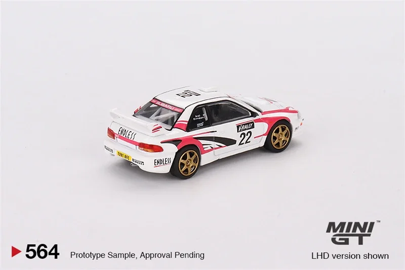 MINI GT 1:64  Impreza WRC98 1999 Rally Tour de Corse #22 LHD Diecast Model Car