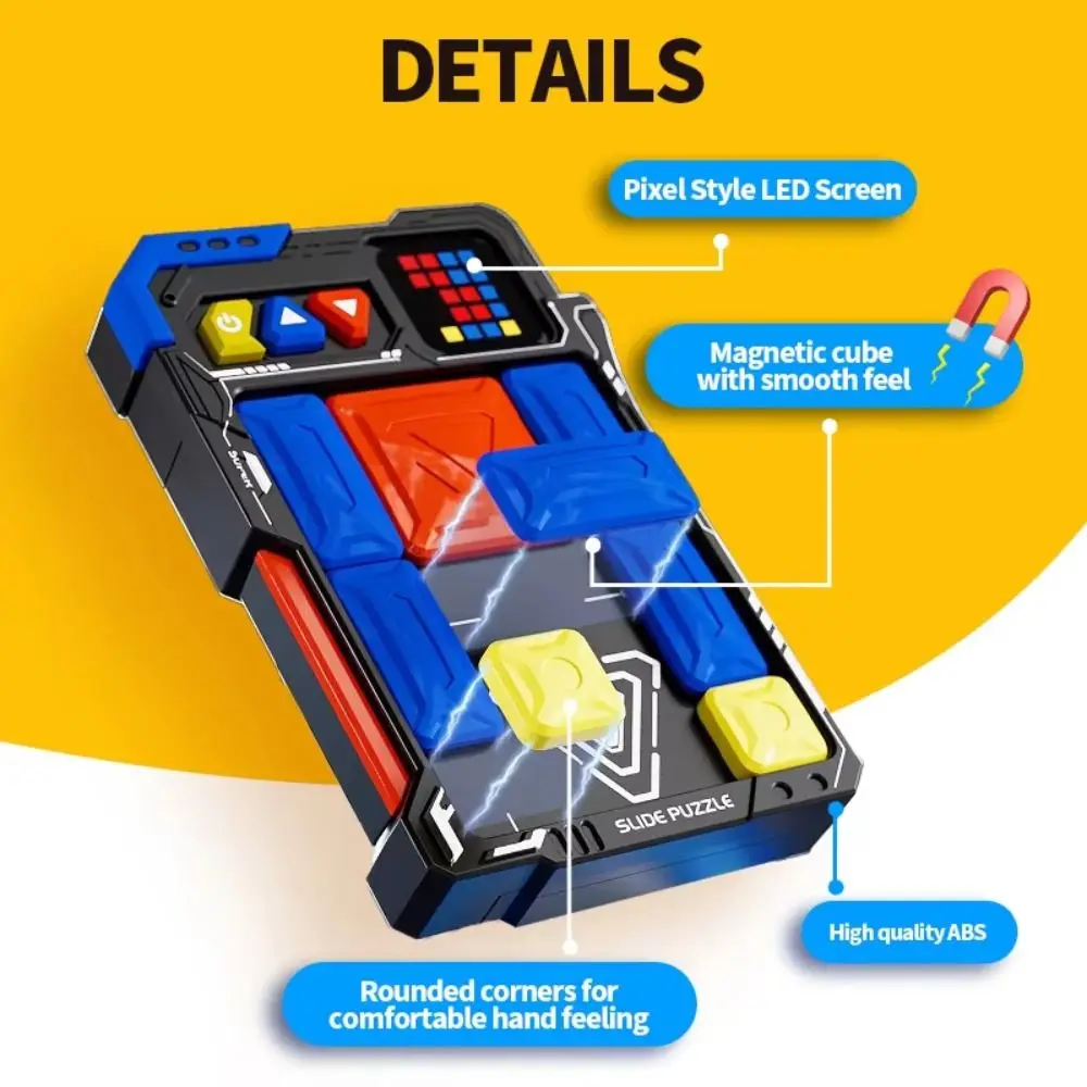 Plastic Smart Super Slide Puzzle Games Interactive Handheld Games Problems Intellectual Clearance Toys Fidget Toys Challenges
