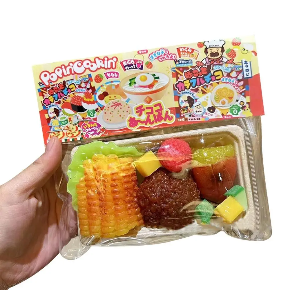 New TPR Food Squeeze Toys Slow Rebound Simulation Fried Chicken Decompression Toys Cute Soft Stress Toy Adult