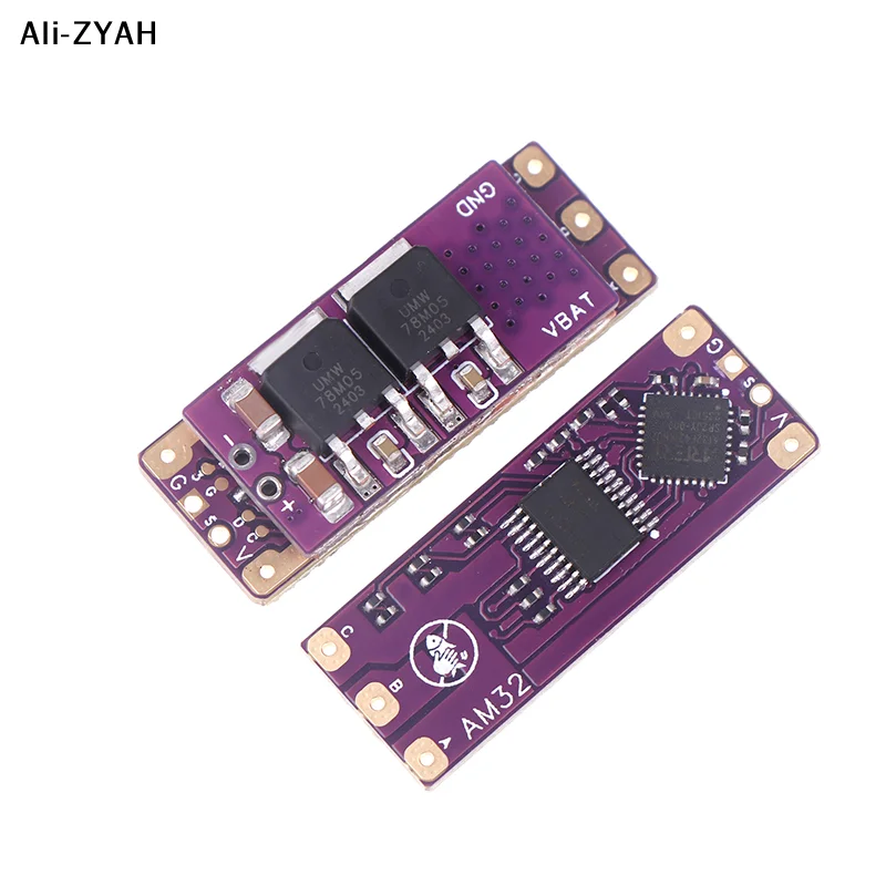 【Z】1PCS 2-4S 32-bit ESC AM32 Enhanced Version 40A High Power Speed Regulator Support PWM Signal Crawler Model Airplane Motors