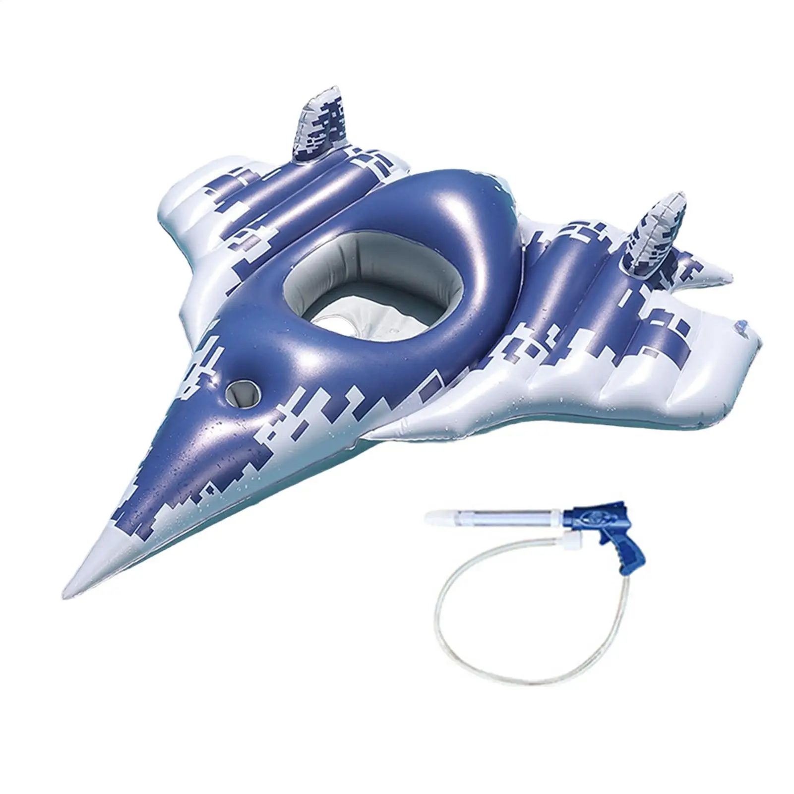 

Kids Pool Float Inflatable Airplane Shape Swimming Ring Toys Kids Inflatable Swim Float For Children Boys Girls Outdoor Lake