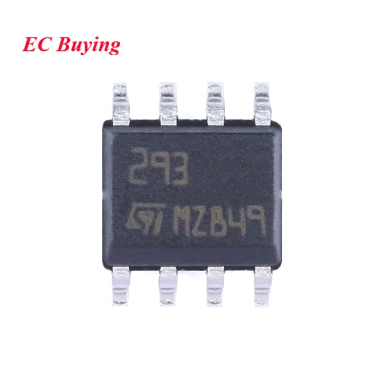 10Pcs-100Pcs LM293DT LM293 293 SOIC-8 Low-Power Dual-Channel Voltage Comparator Chip
