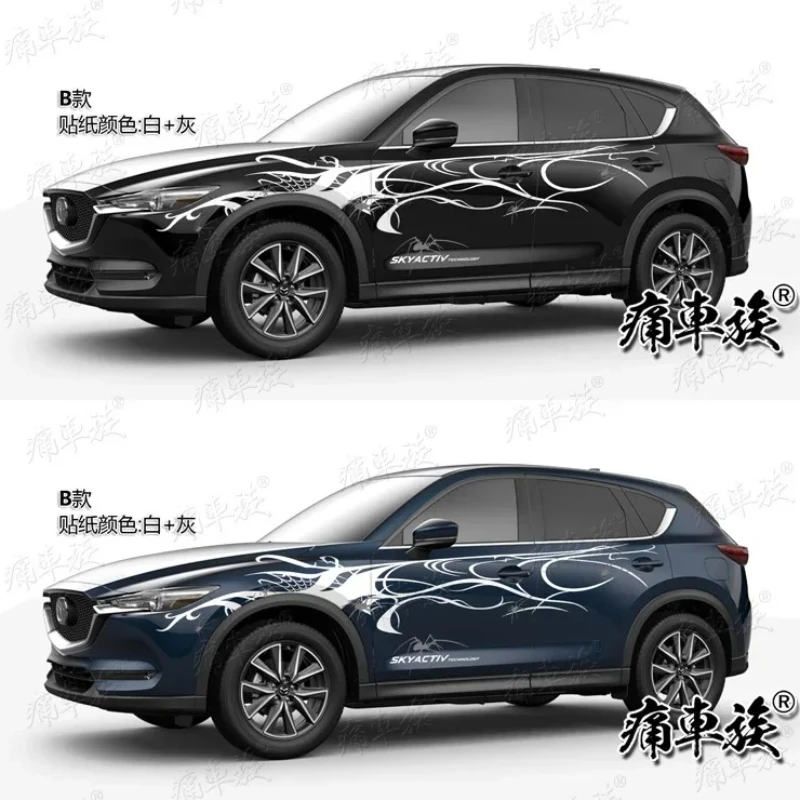 

Автомобильные виниловые наклейки для Mazda CX5, индивидуальная модификация, аксессуары для тюнинга фургона, наклейки