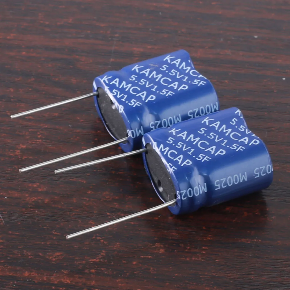 4PCS 5.5V 1.5F KAMCAP SE-Z Combined Farad Super Capacitor ultracapacitor