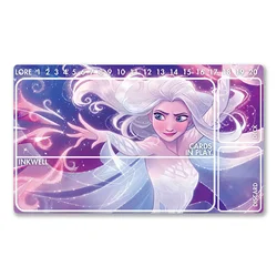 Tapete de borracha antiderrapante e Mouse Pad, Larcana Playmats Compatível com TCG Gaming Mat, 24x14 pol