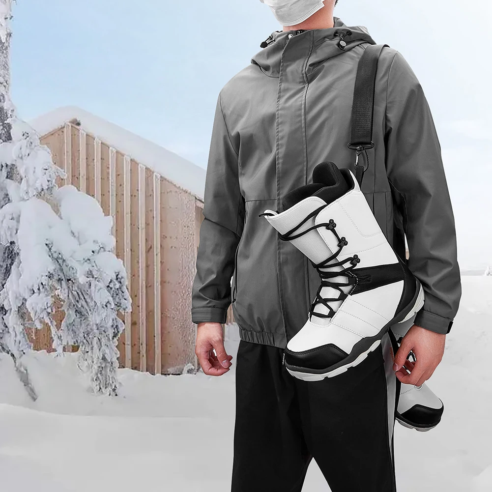 

73cm Handle Fastener Straps Thickened Nylon Skating Shoe Strap Portable Fixing Protect with Hook for Men Women Skiing Equipment